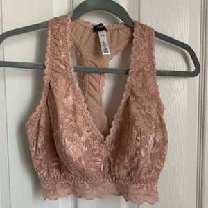 Curvy Racie Racerback Bralette Size M